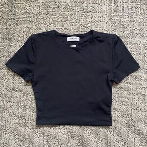 Babaton Contour Crew Cropped Top